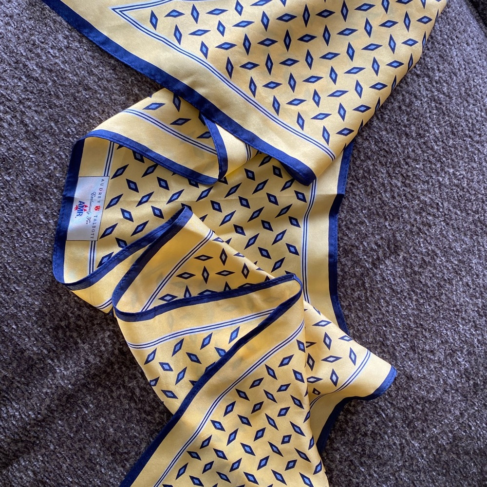 Audrey Talbott scarf exclusively for AMR